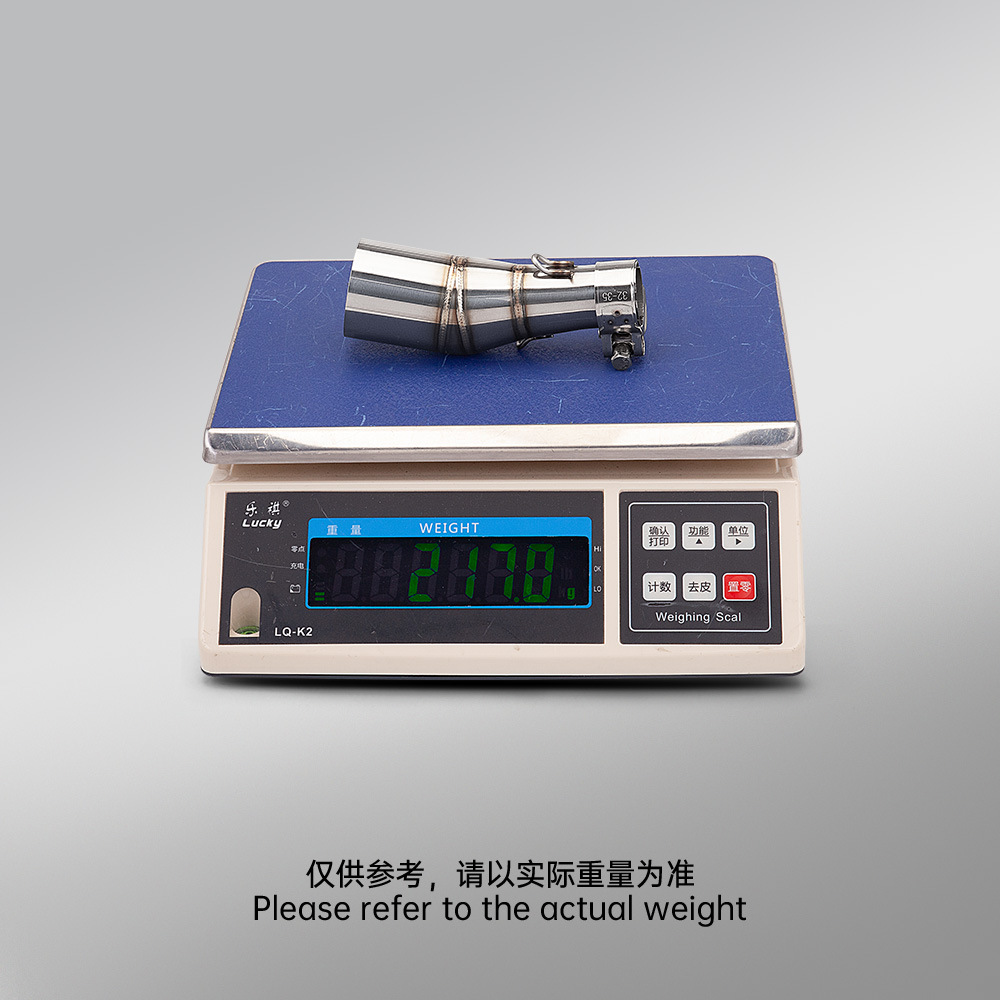 Guangyang SaiTeng 250 300 stainless steel mid-section exhaust pipe and tail-section muffler set CT250 modified mid-section