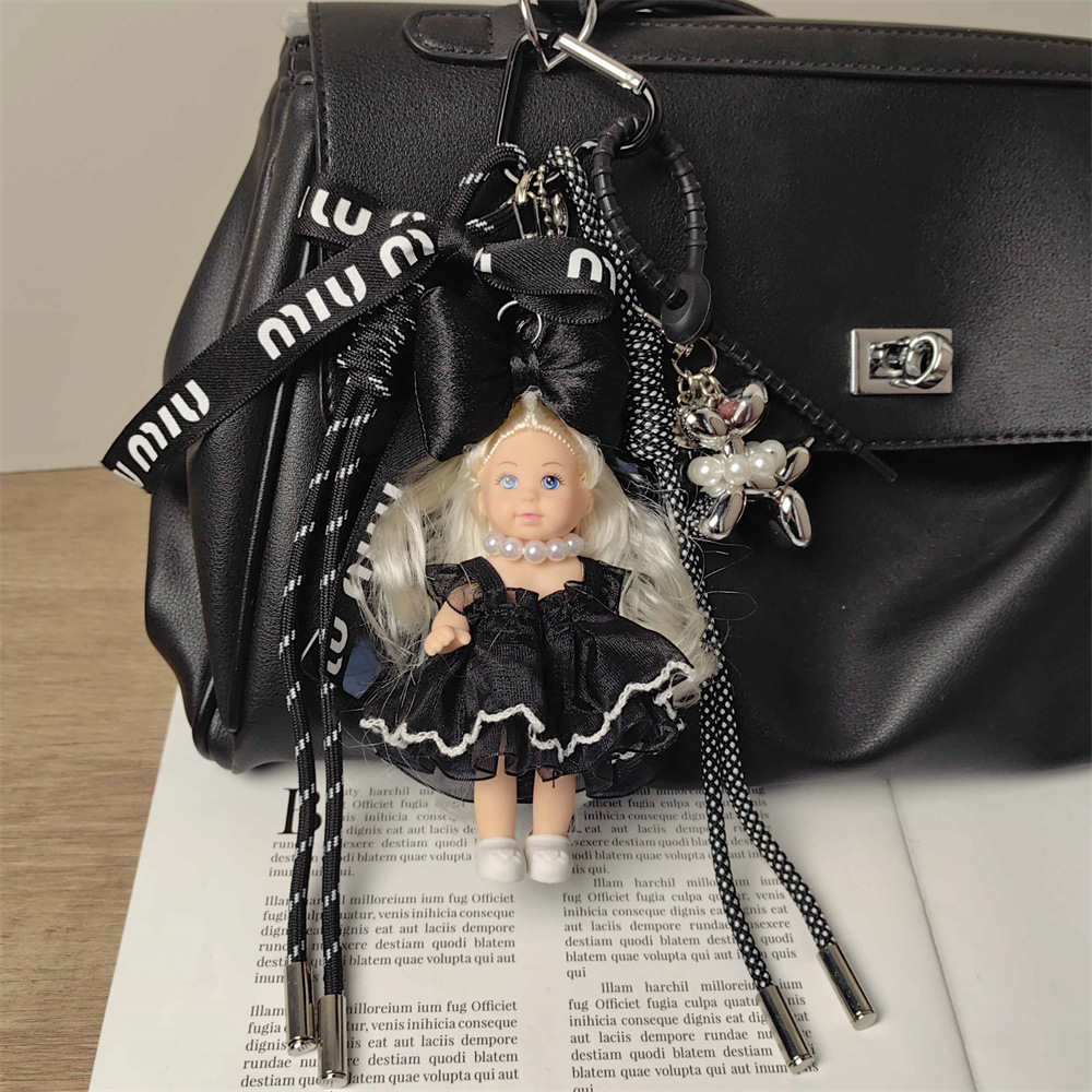 78g Weight 1 Piece Imitation Pearl Plastic Polyester Doll Letter Heart Clasp Closure Bag Charms
