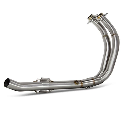 Suitable for Yamaha Motorcycle Exhaust Pipe Modification Tenere 700 Stainless Steel Front Section Connected to the Original/51Mm (Motorcycle exhaust pipe) - t700-split-front-section-connected-to-the-original-tail-section