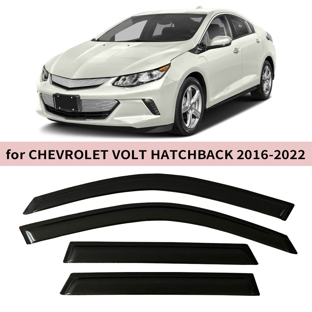 Chevrolet Window Visor Deflectors for Chevrolet Volt 2016-2019 (Rain shield) - for-chevrolet-volt-2016-20224pcs