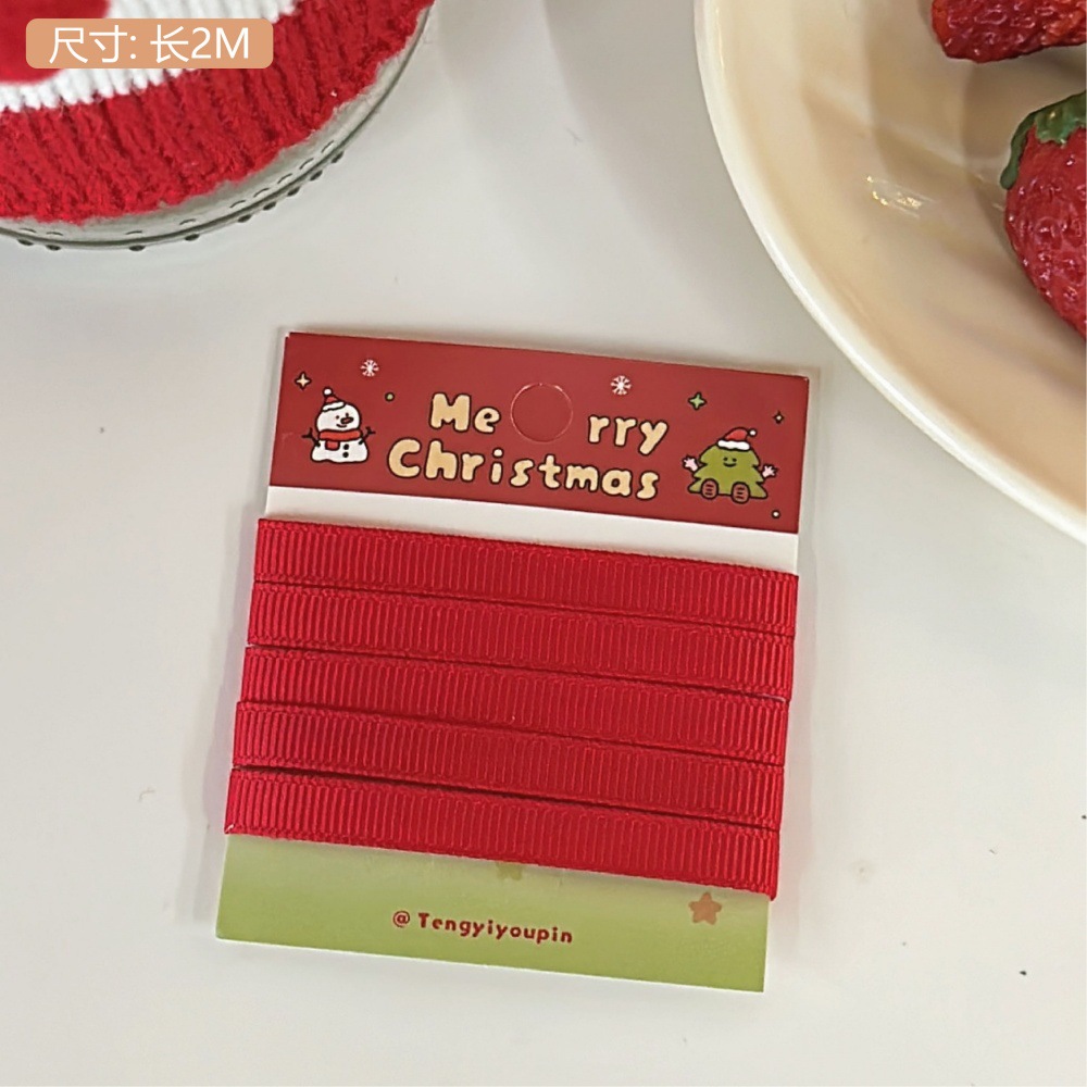 Tengyi original kraft bolsa de decoración cartón de regalo de Navidad accesorios de embalaje de chicas corazón de Navidad accesorios versátiles