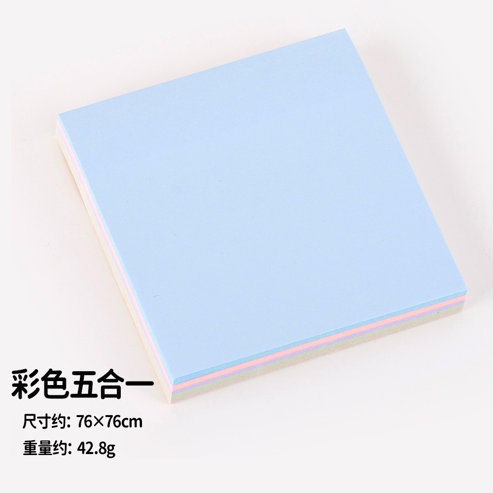 [파이브인원] 모란디 노트패드 76*76mm*100페이지