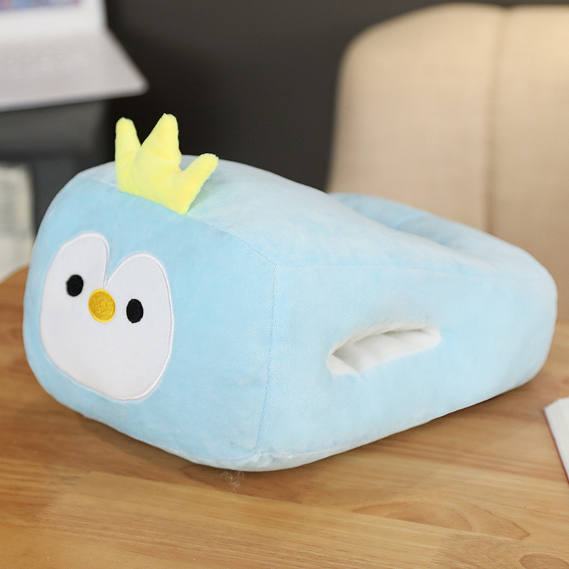 Almohada para Siesta de Oficina y Estudiantes de Felpa con Calentador de Manos