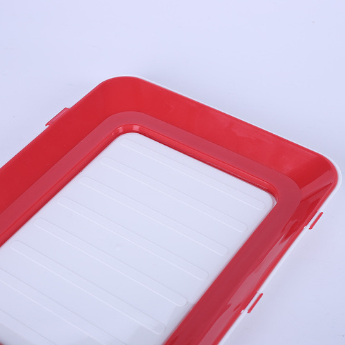 Cross-border new food-grade sealed fresh-keeping tray, sealed film lid, household refrigerator vegetable and meat fresh-keeping cover