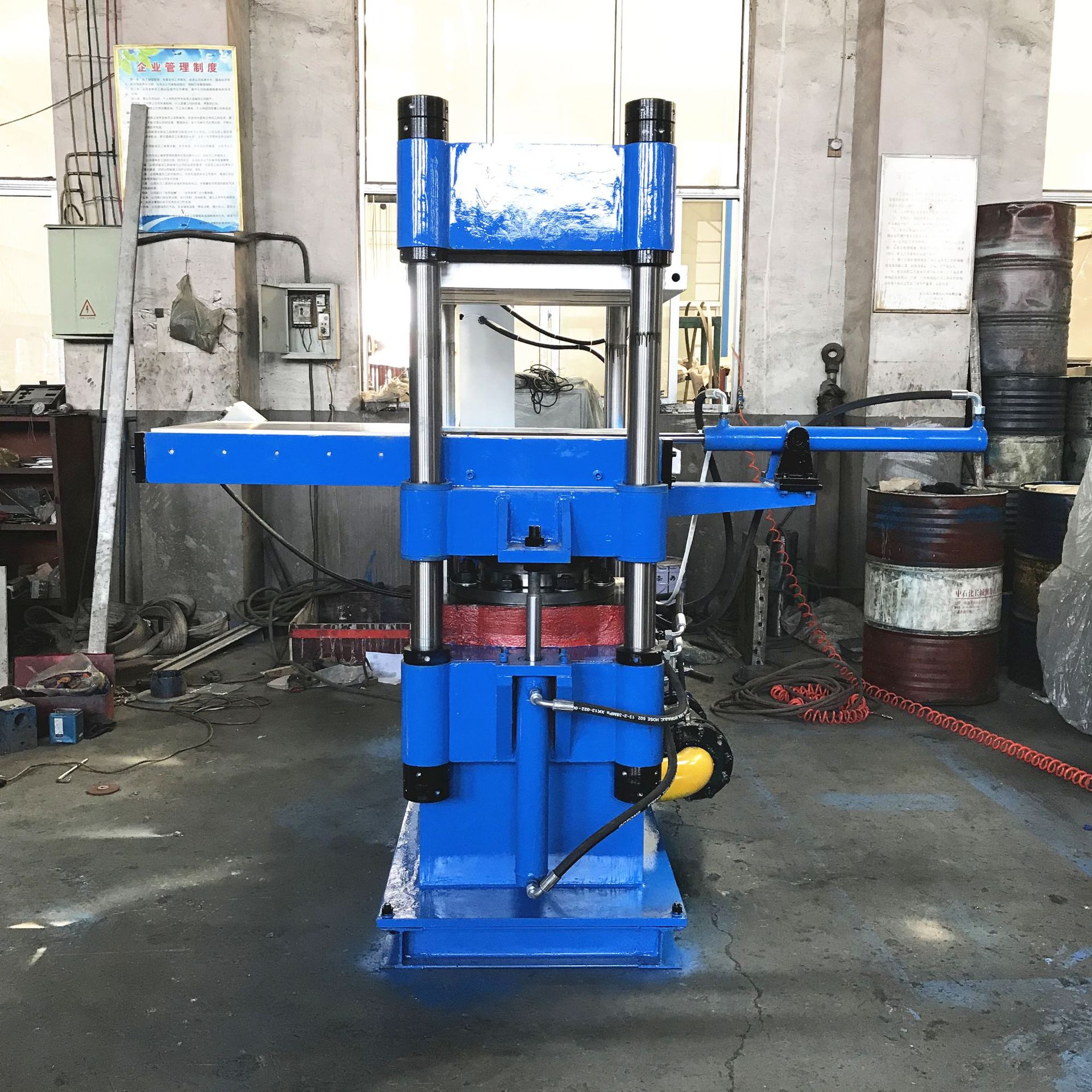 LDOE板料热压机 平板电热橡胶硫化成型机 高温加热平板挤压机械