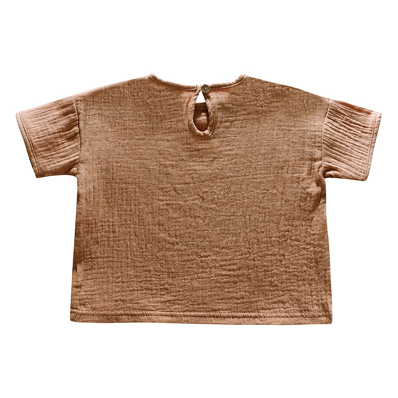 160g Weight Kids Clothing Sets Children's Clothing Type Short Sleeve Sleeve Length Cotton Fabric Type Pant Co-ord Set Sets Type 2 Pieces Set Quantity Home, Daily Occasion Round Neck Neckline Regular Fit Fit Type Solid Color Pattern Summer Season Girl'S, Boy'S Gender Simple Style, Classic Style Style Simple Style Classic Style Solid Color Cotton Girls Clothing Sets 6