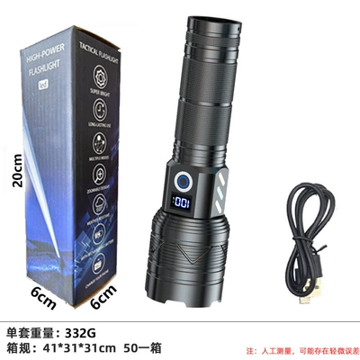 UV fənərlər Light Laser Gun Outdoor Zoom - battery-not-included-please-purchase-with-cautionwholesale-200-sets-minimum-a06-a-color-box-packaging-type-c-data-cable
