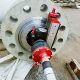 Flange surface processing machine HT610MM portable flange sealing surface repair flange end face repair machine
