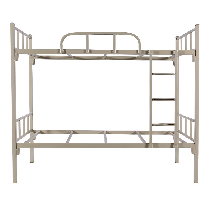 Student Dormitory Bunk Bed Thickened Construction Site Bunk Bed Iron Frame Bed Employee Dormitory Bunk Bed Wrought Iron Bed