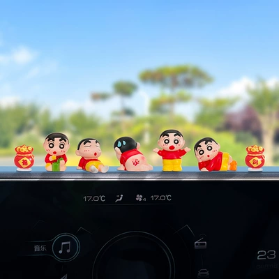 Electric Car Interior Center | Car ornaments - multiple-options-available-see-details-page-cute-3d-trendy-toys-5-styles-lucky-bags-free-traceless-stickers