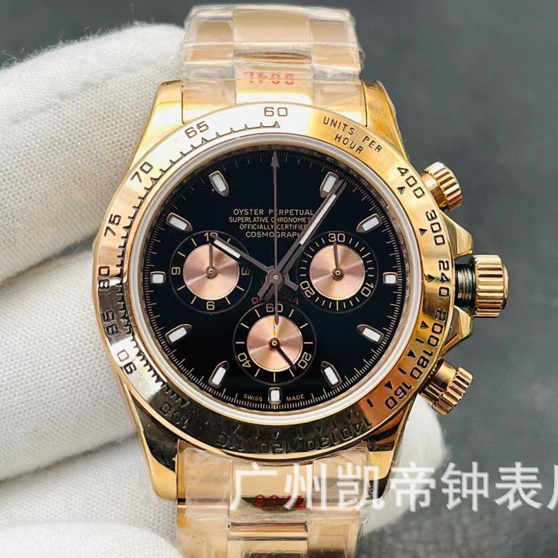 Ditonna reloj C fábrica Lao lvjin di universo sincronización BT fábrica 4130 movimiento 7750 reloj mecánico de los hombres al por mayor