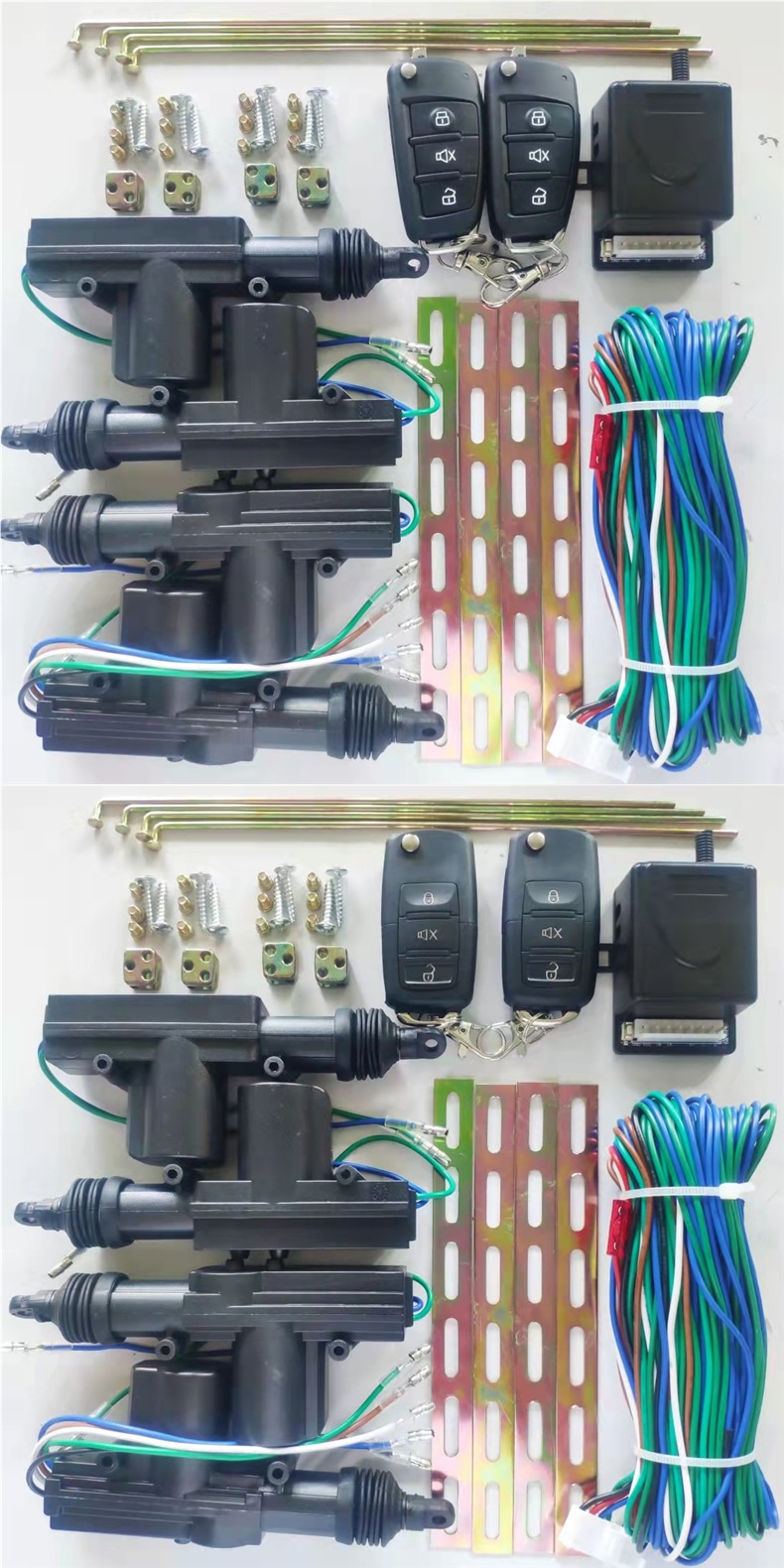 Factory Direct Sales Car Remote Control Central Locking 12V Truck Door Lock Motor Anti-Theft Lock Remote Control Lock Can + Bluetooth