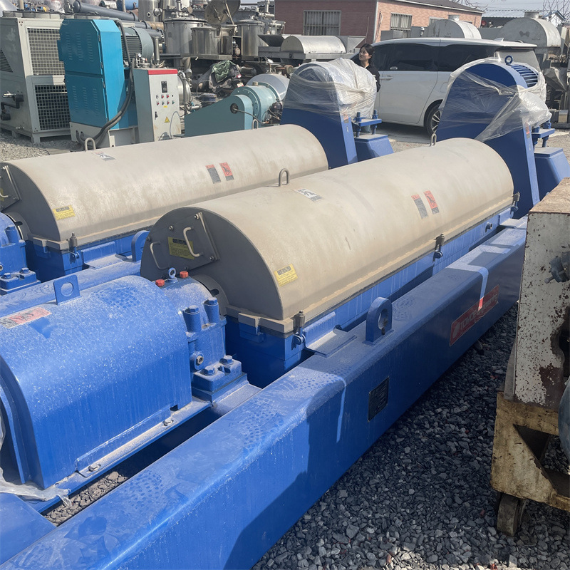 供应二手卧螺离心机   污泥真空离心脱水机   不锈钢化工分离设备