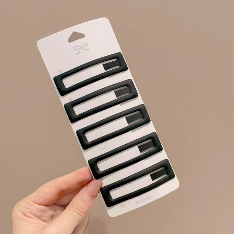 14 cuadrados negros 5 piezas