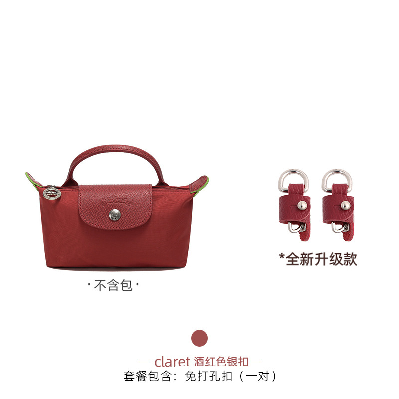 Correa de Hombro para Bolso Mini Longchamp, Aplicable en el Extranjero, para Bolso Tipo Dumpling, Sin Daños, Sin Necesidad de Perforación, Correa Delgada Modificada