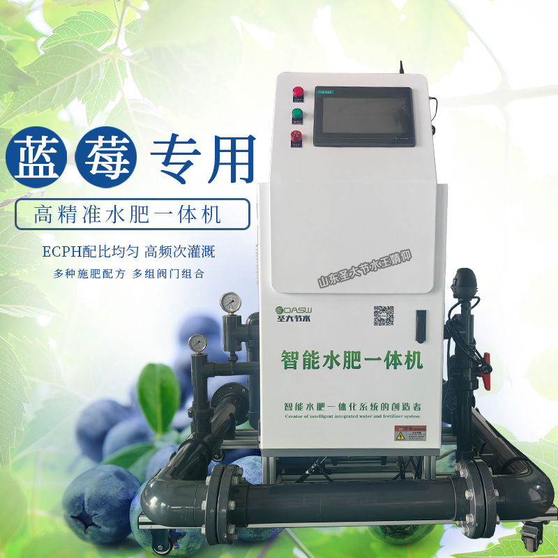 藍(lán)莓專用水肥一體機(jī)精準(zhǔn)配肥廠家山東圣大節(jié)水科技有限公司