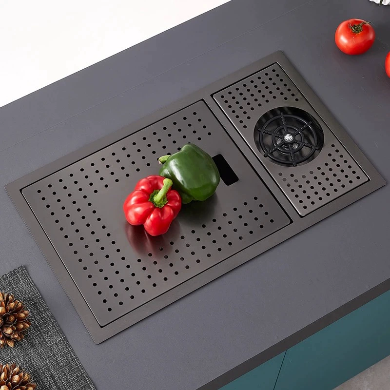 Скрытая чашка Waterfare Sink 304 нержавеющая сталь раковина кофейня остров мини одна slim одна Silee раковина раковина