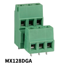500A 螺釘式PCB接線端子KF128DGA WJ500A  銅高低位可拼接