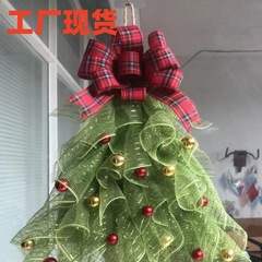 クリスマスツリーの花輪が国境を越えた新製品のシミュレーションクリスマス花輪門飾り家の祝日庭園装飾道具