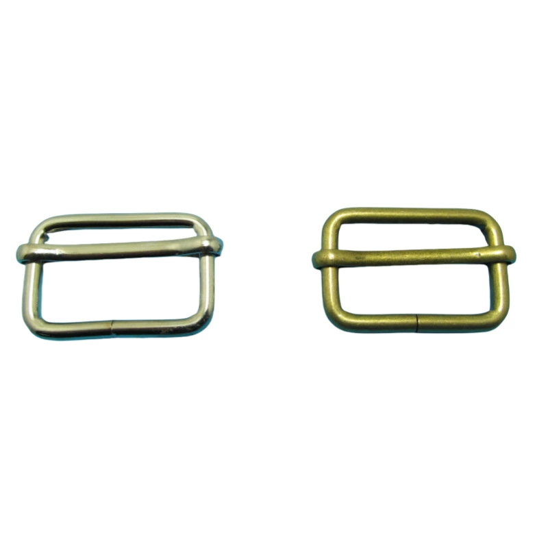 Metal three -gear buckle bags with regulating buckle buckle core buckle hardware bags and clothing accessories daily ring ring