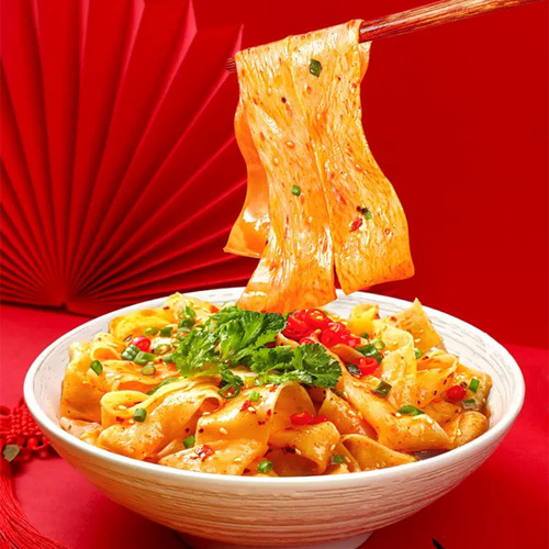 Non-fried red oil noodles, sesame sauce cold noodles, lazy instant noodles, whole box to satisfy hunger, no-cooking, instant convenience food wholesale