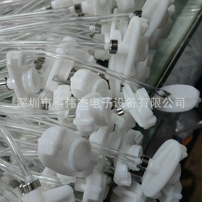 Yapışqan paylayıcı adapterlər Tail Dispensing Adapter Syringe