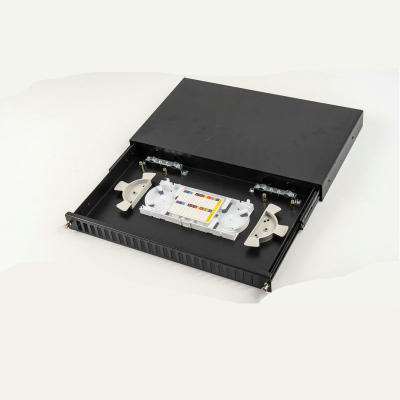 Tray-free pull-out distribution frame 12-port 24-port pull-out optical fiber distribution frame thickened computer room distribution frame