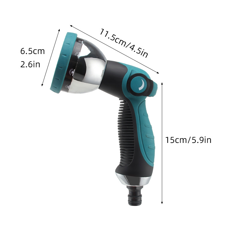 High Pressure Water Gun With 10 Functions For Garden Irrigation Household Tap Water Car Washing_voghion.com