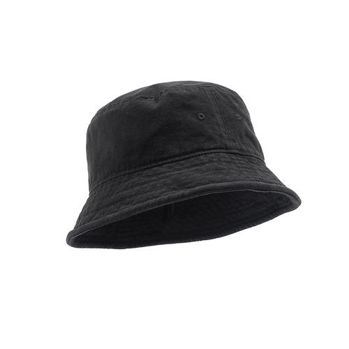 GEGEEN DOMOG Washable Solid Color Fisherman Hat for Men, Everyday Style, Hip-Hop Streetwear, Retro Bucket Hat