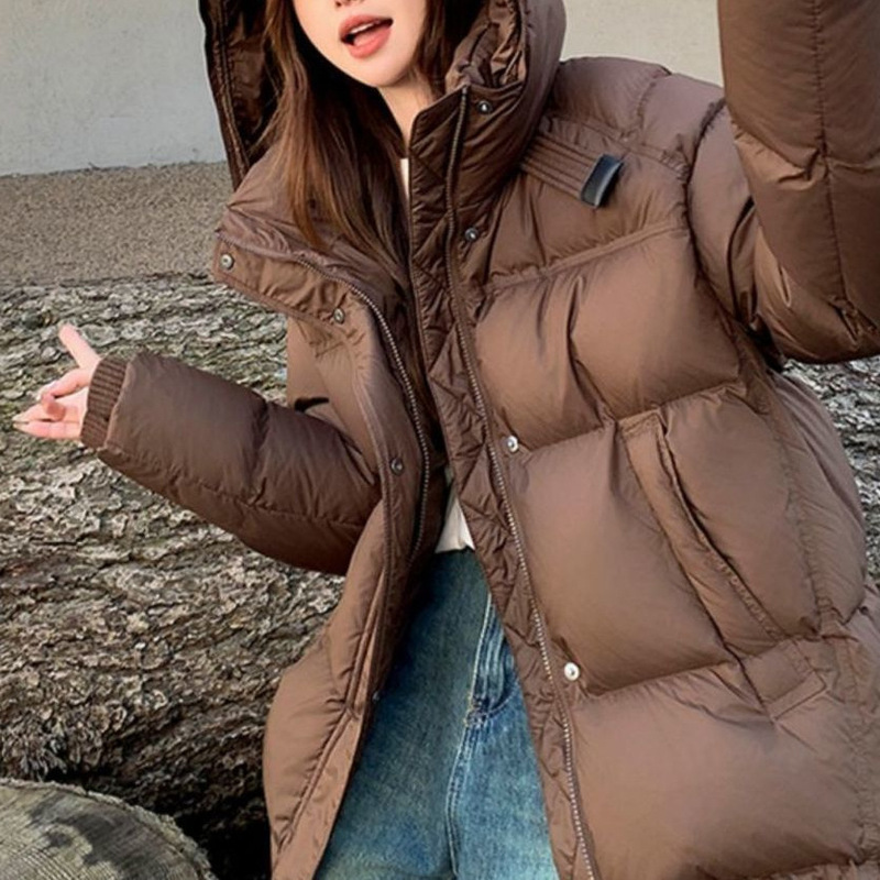 Trendy Winter Short down Jacket for Women, New Thickened Korean Style, Warm and Loose Coat, Clearance Sale Trendy Winter Short down Jacket for Women, New Thickened Korean Style, Warm and Loose Coat, Clearance Sale