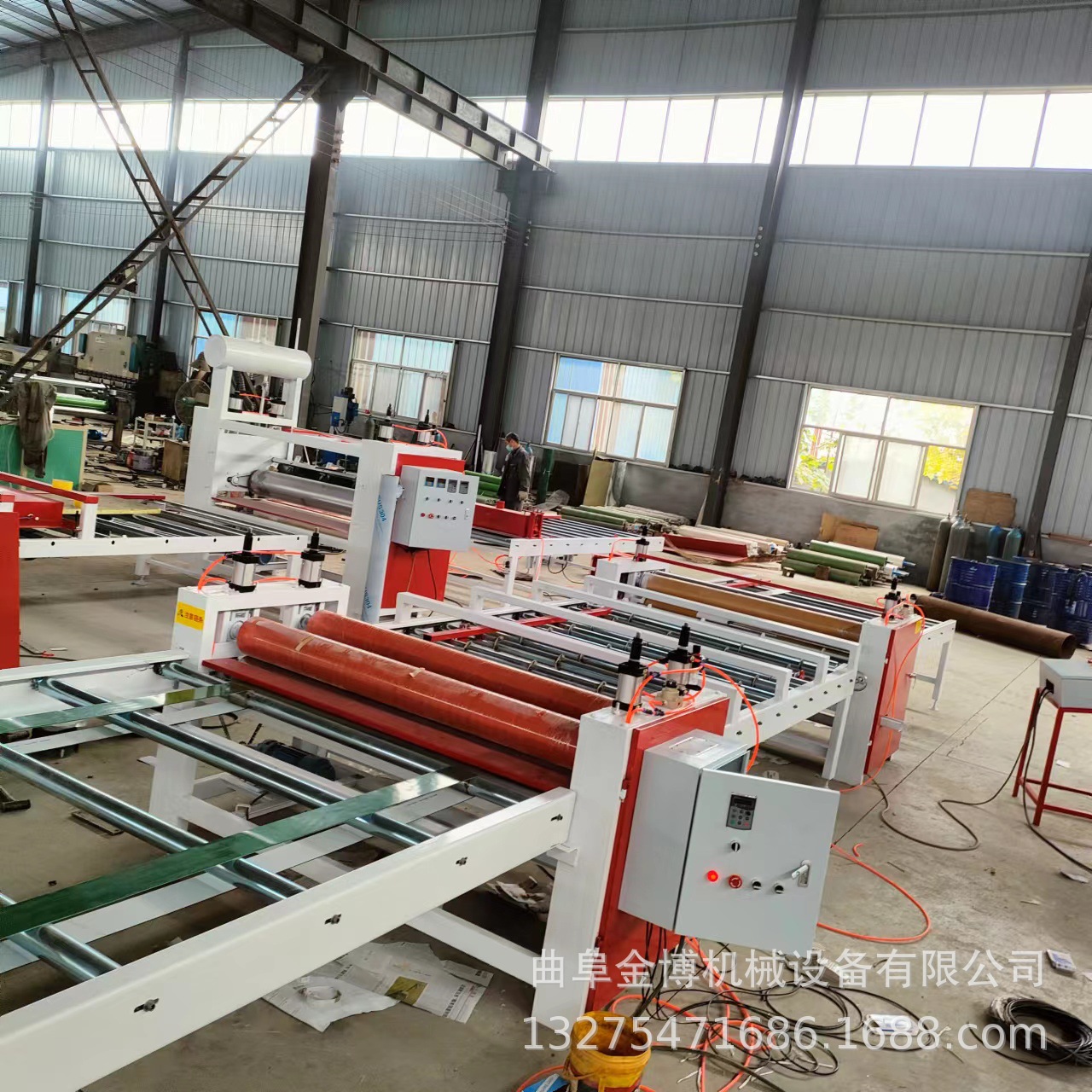 加宽涂胶覆膜机