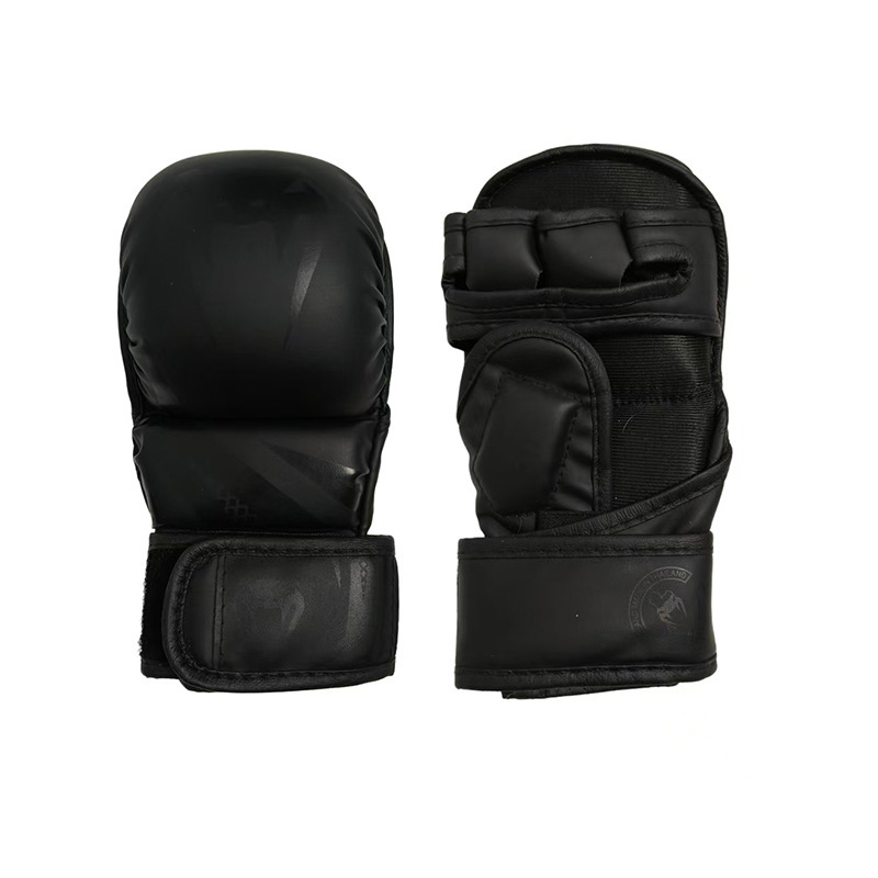 成人散打訓練ボクシング手袋MMA格闘手袋砂袋半指専門試合ボクシング手袋|undefined