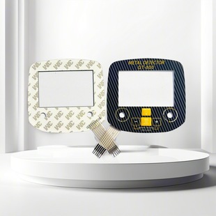 Customized Underground Handheld Treasure Hunting Detector Membrane Switch Metal Detector Pet Conductive Film