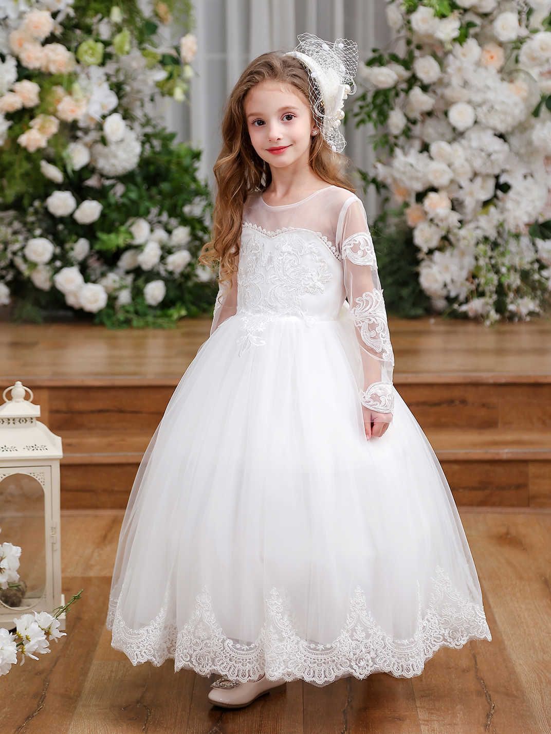 Vestido de princesa para niños, niña, gasa esponjosa, cumpleaños, niña de las flores, vestido de novia, anfitrión, traje de piano