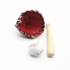 Street baseball softball small set for leisure, accessory, 3 piece set