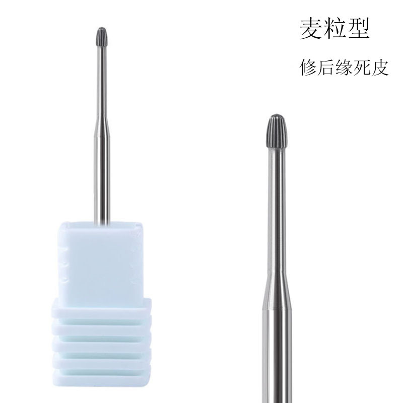 Transfronterizos especializados para uñas de tungsteno de acero abrasivo tipo pera invertida de eliminación de uñas de eliminación de exfoliación de pretratamiento de broca de aleación de perforación