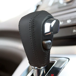 Suitable for Right-Hand Drive 12-13-14 Model Honda Old Crv Automatic Transmission Leather Gear Shift Cover Right-Hand Drive