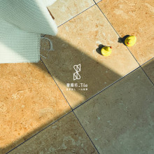 复古仿陶土红砖300x300手工砖浅渐变瓷砖厨房阳台耐磨大方砖地砖