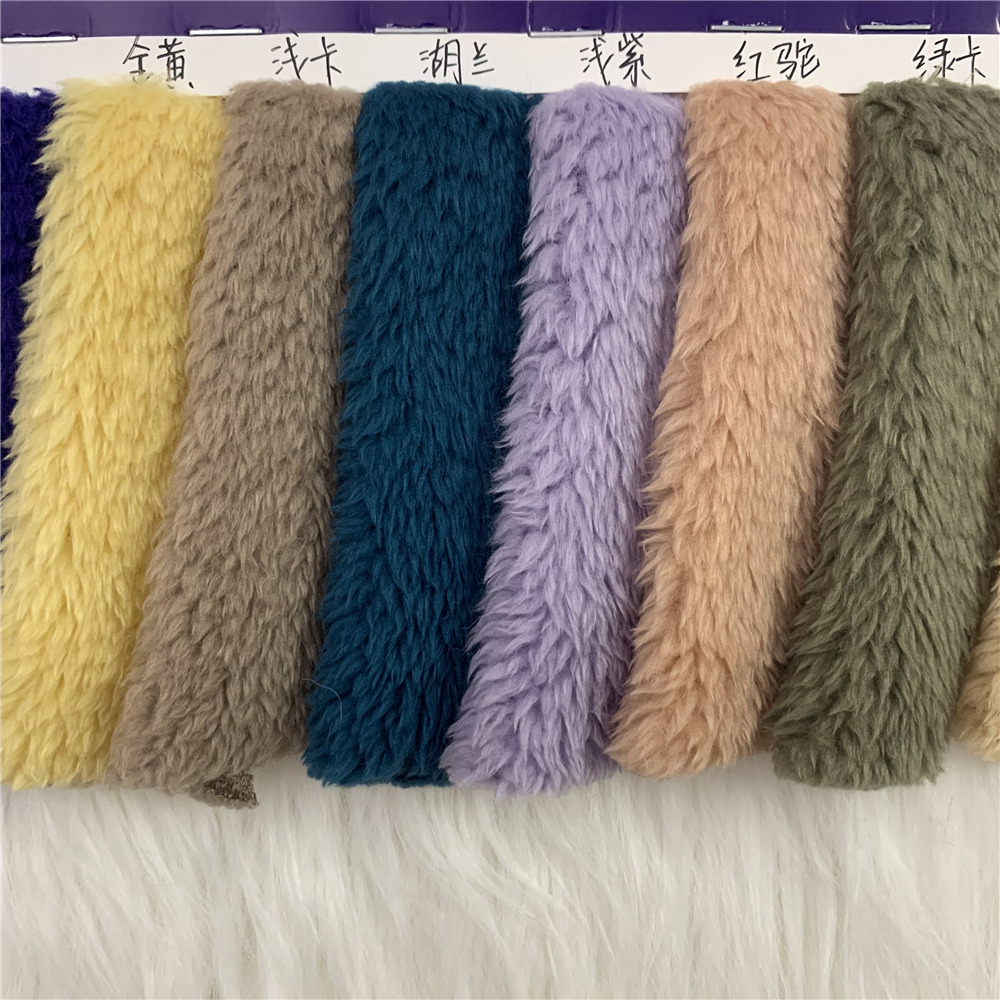 现货 200G加厚北极绒 单面北极绒 秋冬大衣内里保暖毛绒面料-阿里巴巴