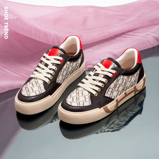 Chch Spring New Color Matching Casual Board Shoes Casual Fashion Breathable Shoes Trendy Fashion Sports Casual Shoes