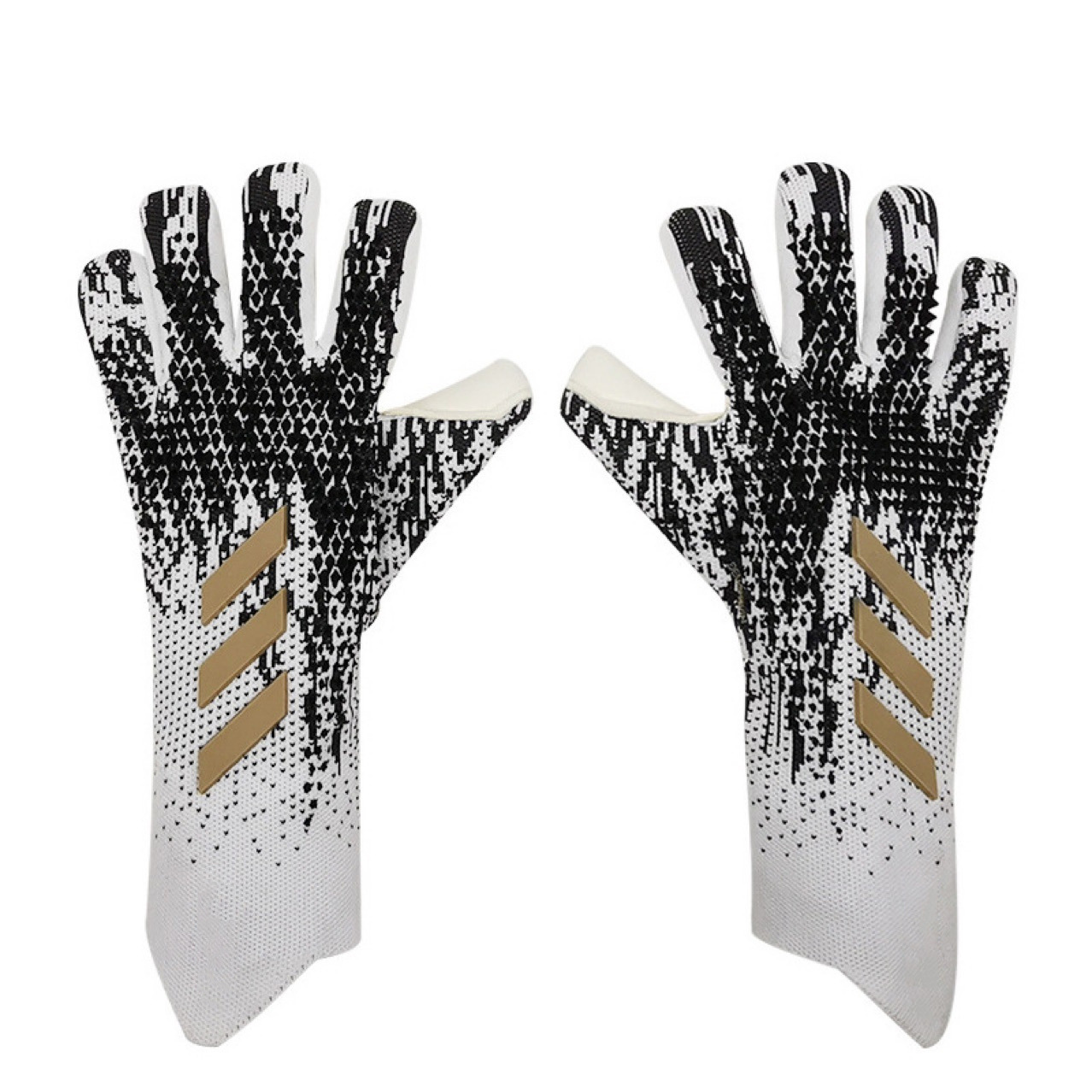 Guantes de portero de fútbol de nuevo estilo Guantes de portero antideslizantes engrosados y resistentes al desgaste Guantes de portero sin dedos
