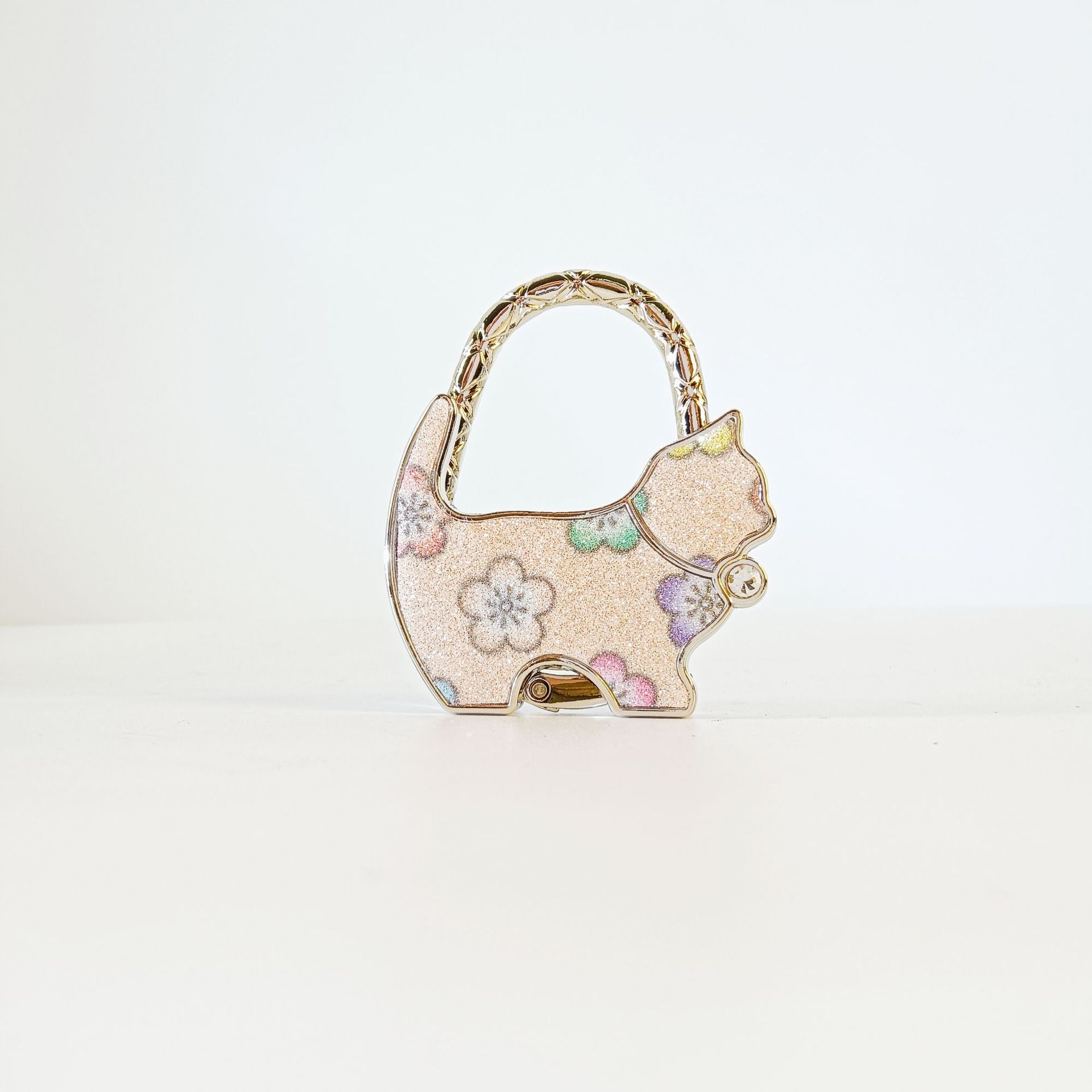 Fat Cat Bag Hook Multifunctional Portable Bag Hook for Tabletops Jewelry & Accessories_voghion.com