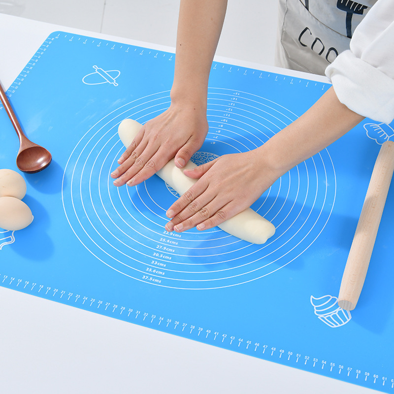 硅胶揉面垫加厚食品级硅胶垫面板家用案板擀面垫子烘焙和面垫子|undefined