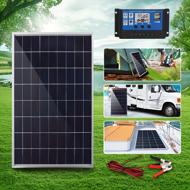 Photovoltaic travel battery solar-powered charging