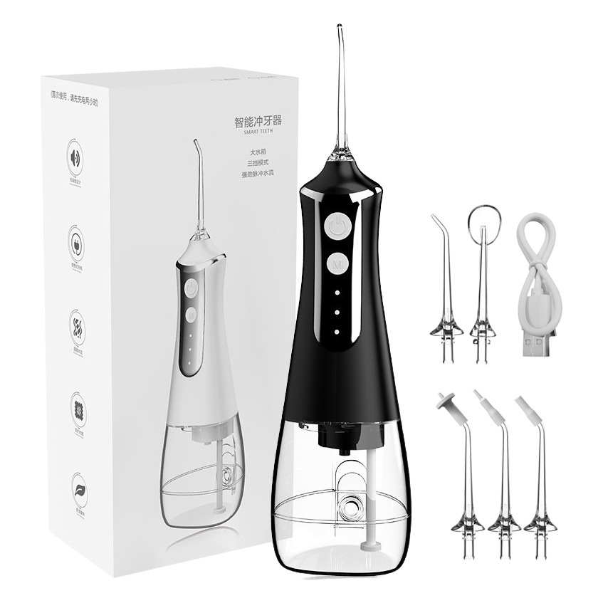Cross-Border Factory Direct Sales Portable Dental Irrigator Electric Oral Cleaning Device Water Flosser