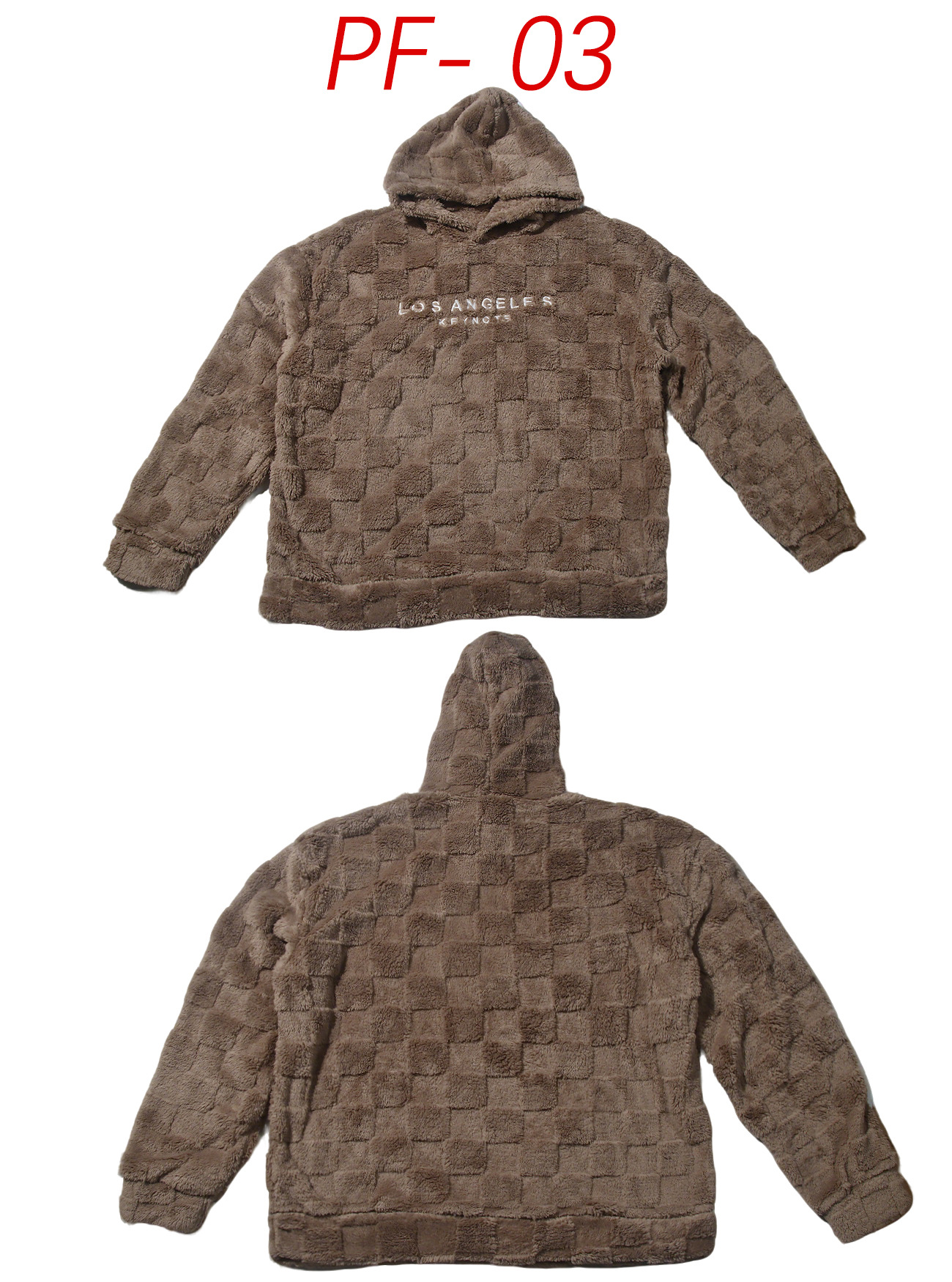 Men’s Hooded Lambswool Pullover Hoodie Embroidered Casual Sweatshirt_voghion.com