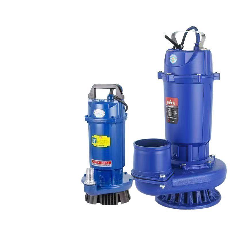Shanghai RMB 220v bomba sumergible bomba de agua limpia riego agrícola doméstico flujo de elevación bomba de bombeo