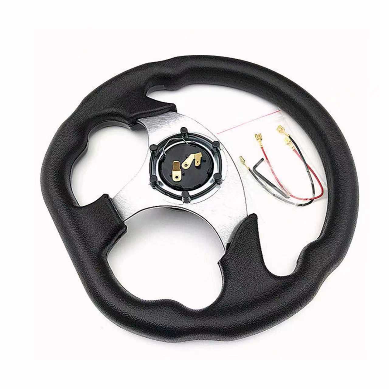Cross-Border Blue Special-Shaped Yomiracing Steering Wheel Modified for Cars, Yachts, and Golf Courses