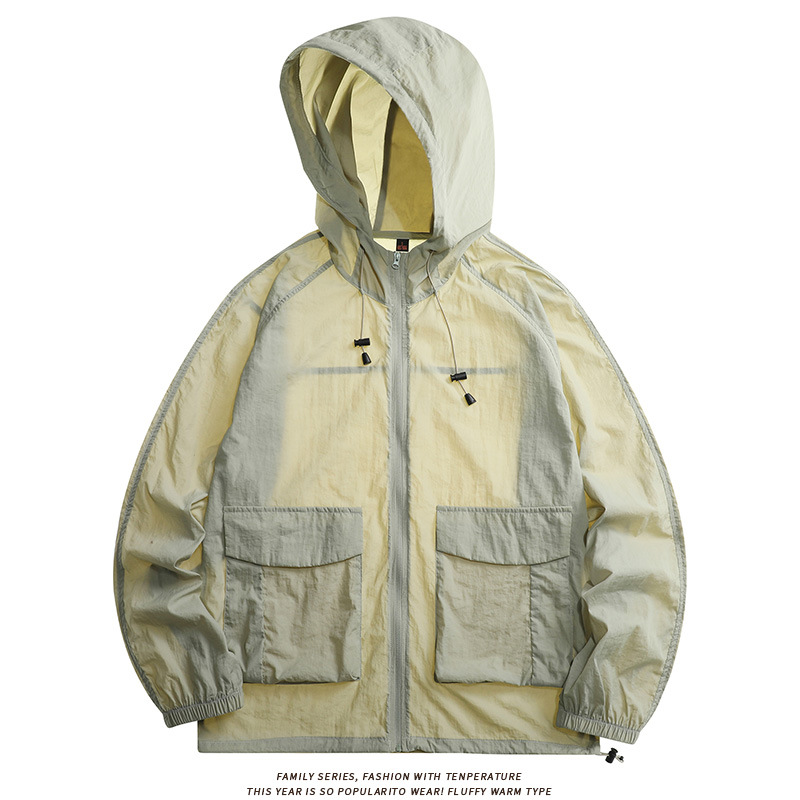 Ropa de protección solar para hombres de verano abrigo ligero al aire libre montaña transpirable UV upf50 + ropa de protección solar de pesca para mujeres