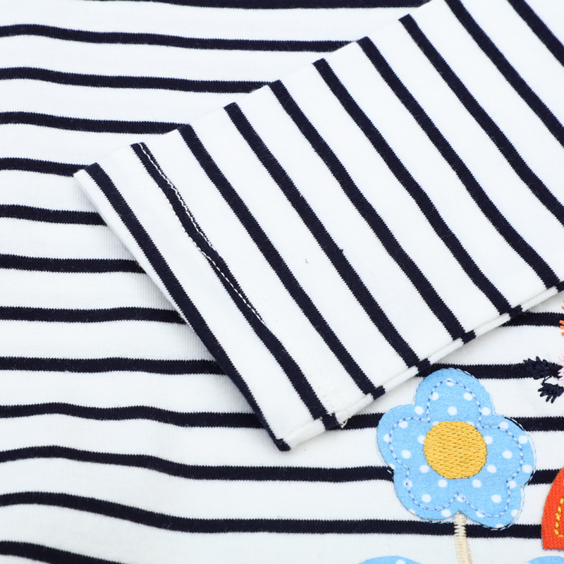 Vestido de Niña de Manga Larga, Estilo Europeo y Americano, Primavera-Otoño 2025, Vestido Infantil de Algodón Puro para el Hogar, Vestido de Princesa